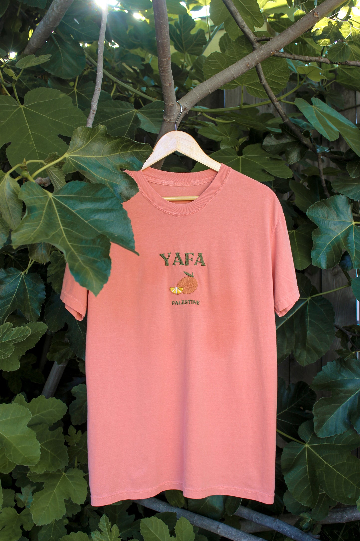 Yafa, Palestine Embroidered T-Shirt