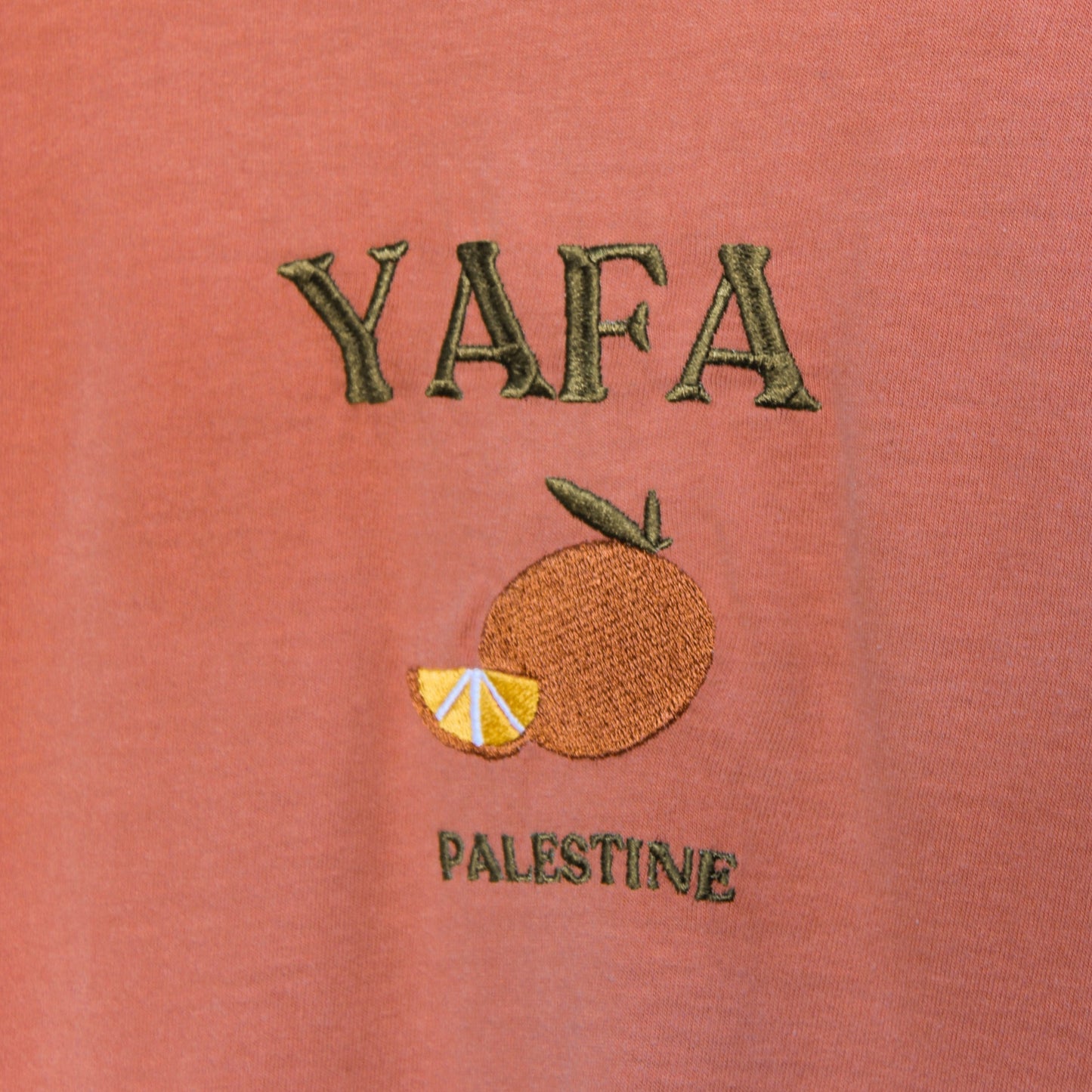 Yafa, Palestine Embroidered T-Shirt