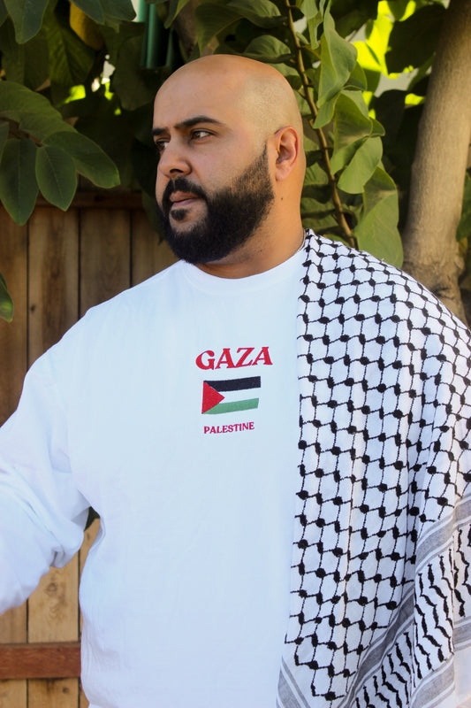 CUSTOM Baladi Crewneck- Flag Symbol