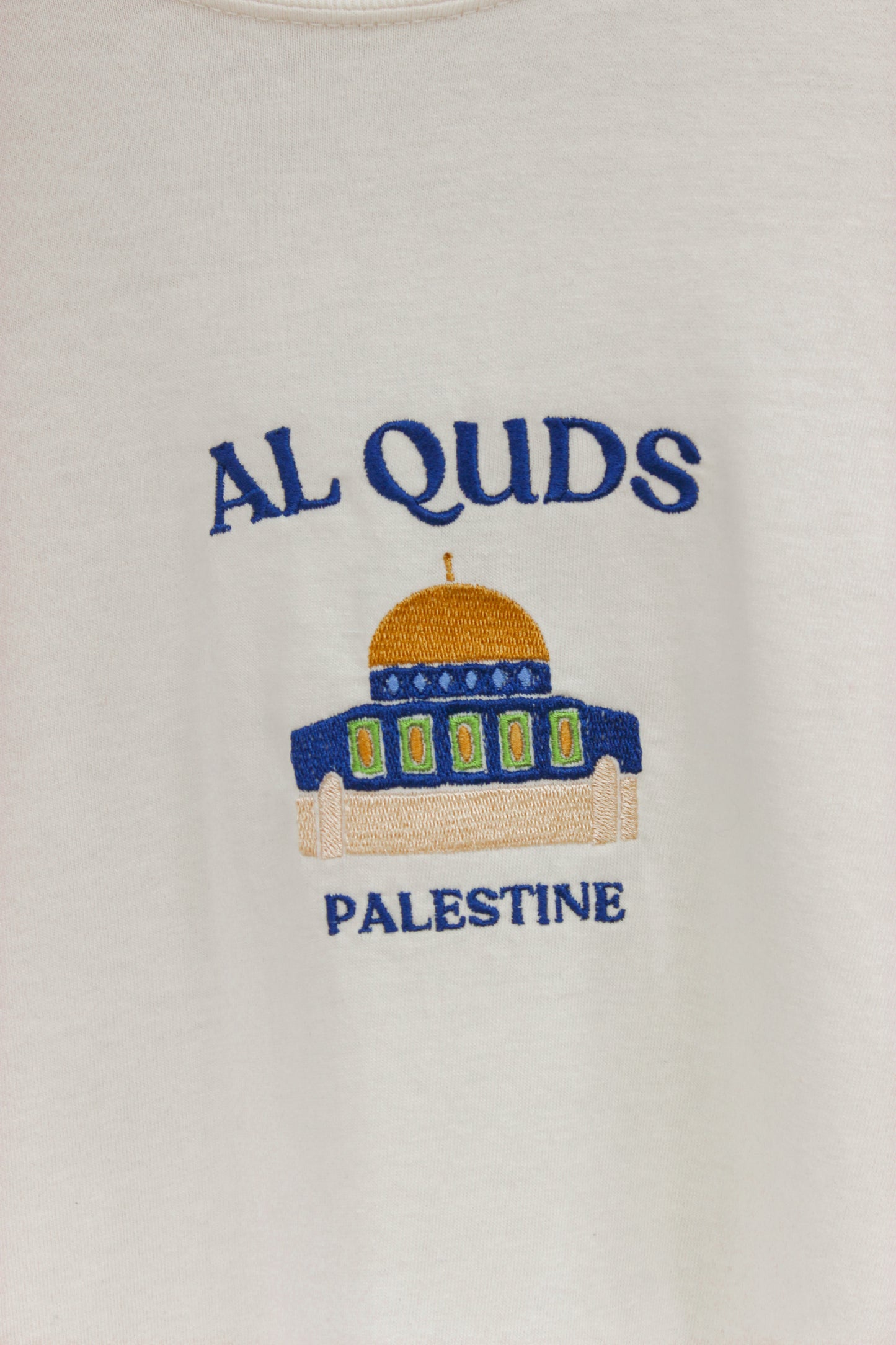 Al Quds, Palestine Embroidered T-Shirt