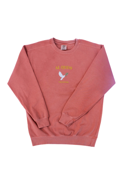 CUSTOM Baladi Crewneck- Dove Symbol