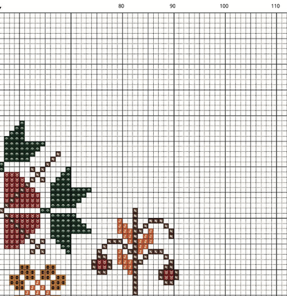 Beneath the Apple Tree Tatreez Pattern (Digital Download)